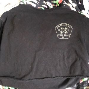 Skater girl shirt- grunge